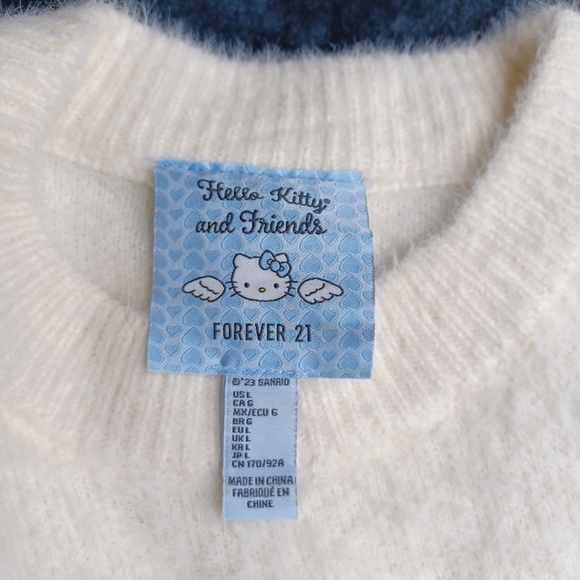 Forever 21 Hello Kitty Pajamas Short Sz Large Pant XL - Picture 3 of 3